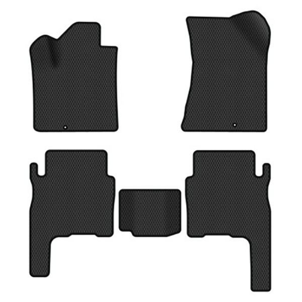 Фото - EVA коврики в салон авто EVAtech для Santa FE (CM) 5 seats Hyundai 2006-2010 2 поколение SUV EU HY33306CD5KD2RBB