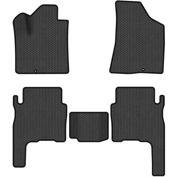 Фото - EVA килимки в салон авто EVAtech для Santa FE (CM) 5 seats Hyundai 2006-2010 2 покоління SUV EU HY33306CE5KD2SBB
