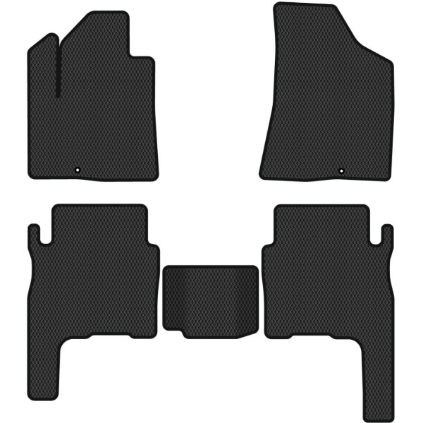 Фото - EVA коврики в салон авто EVAtech для Santa FE (CM) 5 seats Hyundai 2006-2010 2 поколение SUV EU HY33306CV5KD2RBB