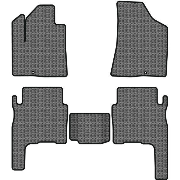 Фото - EVA коврики в салон авто EVAtech для Santa FE (CM) 5 seats Hyundai 2006-2010 2 поколение SUV EU HY33306CV5KD2SGB