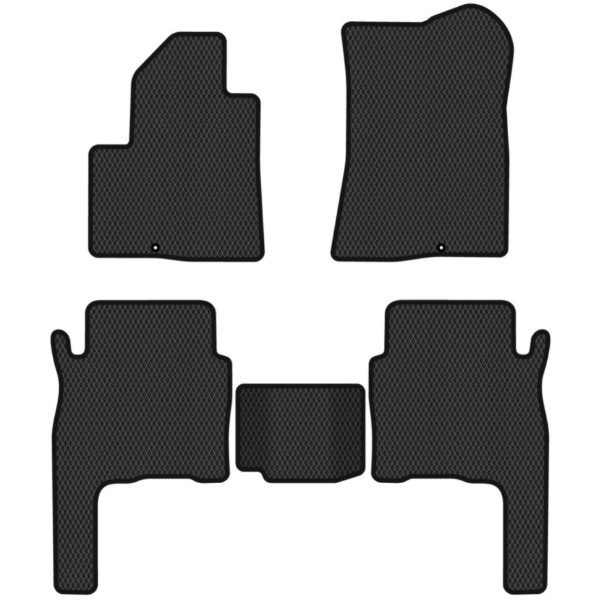 Фото - EVA коврики в салон авто EVAtech для Santa FE (CM) 5 seats Hyundai 2006-2010 2 поколение SUV Korea HY33308CBB5KD3RBB