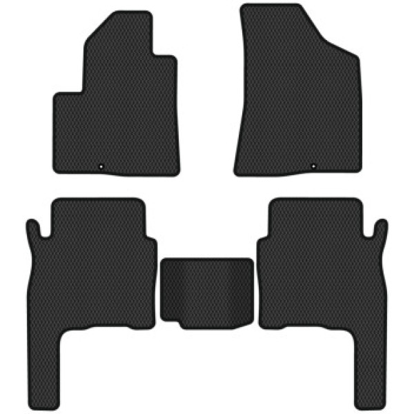Фото - EVA килимки в салон авто EVAtech для Santa FE (CM) 5 seats Hyundai 2006-2010 2 покоління SUV Korea HY33308CGB5KD3RBB