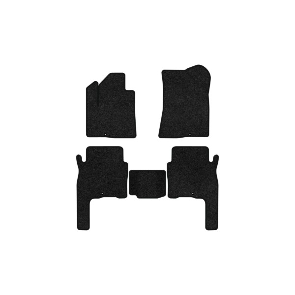 Фото - Килимки ворсові в салон авто EVAtech Premium для Hyundai Santa FE (CM) 5 seats 2006-2010 2 покоління SUV Korea чорний кант HY33308CLK5KD4VPB Фото - Килимки ворсові в салон авто EVAtech Premium для Hyundai Santa FE (CM) 5 seats 2006-2010 2 покоління SUV Korea чорний кант HY33308CLK5KD4VPB