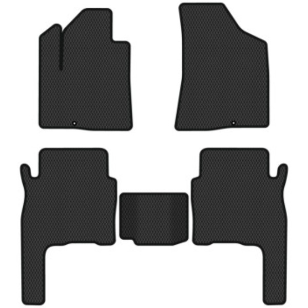 Фото - EVA коврики в салон авто EVAtech для Santa FE (CM) 5 seats Hyundai 2006-2010 2 поколение SUV Korea HY33308CVB5KD2RBB