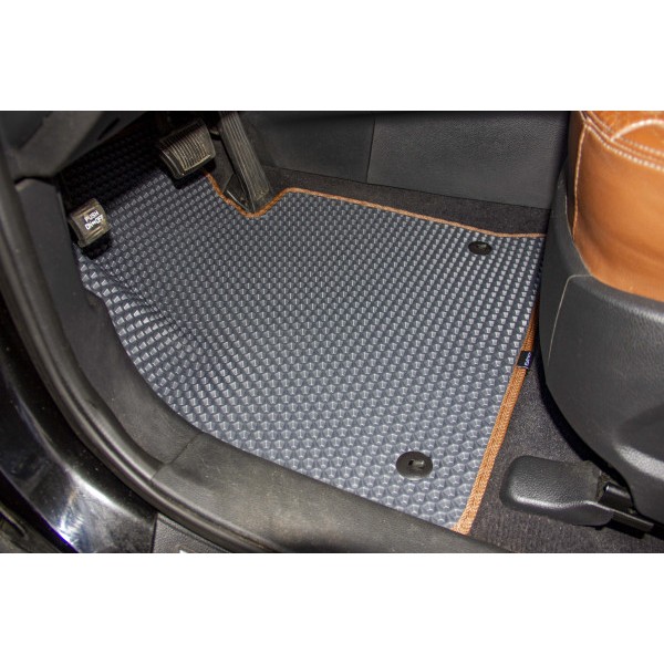 Фото - Килимки з екошкіри в салон авто EVAtech ECO для Santa FE (DM) 5 seats Hyundai 2012-2017 3 покоління SUV EU HY33415CB5KH3BBB