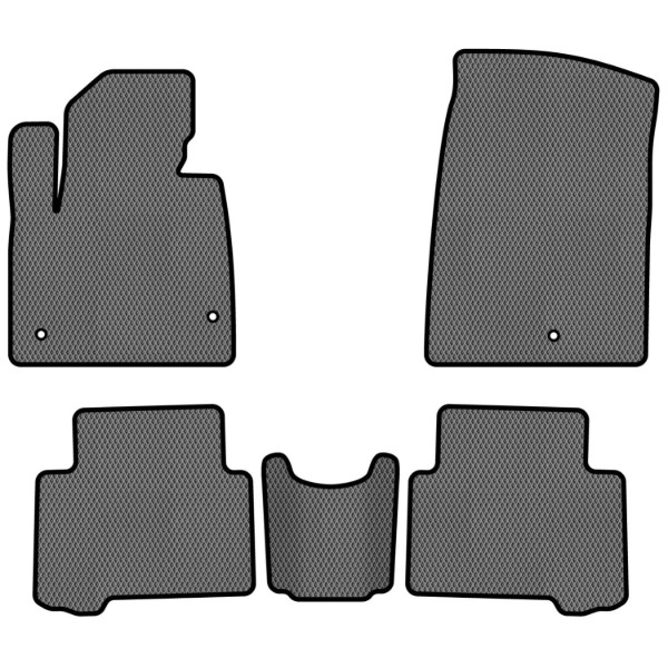 Фото - EVA коврики в салон авто EVAtech для Santa FE (DM) 5 seats Hyundai 2012-2017 3 поколение SUV EU HY33415C5KH3RGB
