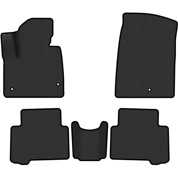 Фото - EVA килимки в салон авто EVAtech для Santa FE (DM) 5 seats Hyundai 2012-2017 3 покоління SUV EU HY33415CD5KH3RBB