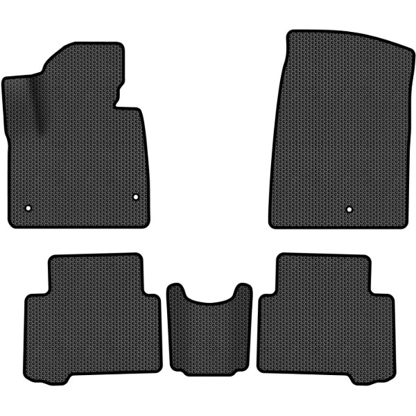Фото - EVA коврики в салон авто EVAtech для Santa FE (DM) 5 seats Hyundai 2012-2017 3 поколение SUV EU HY33415CD5KH3SBB