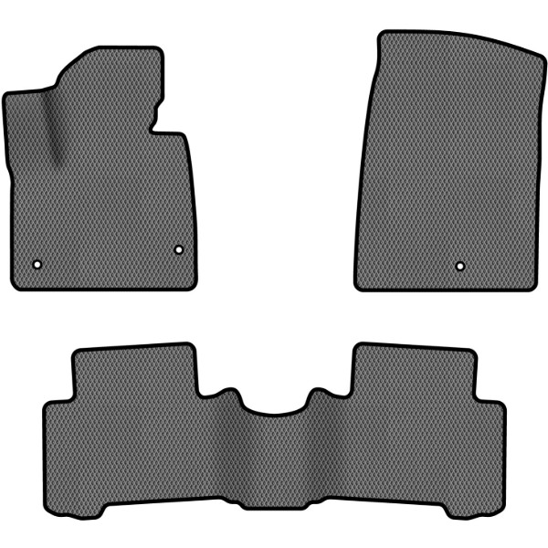 Фото - EVA килимки в салон авто EVAtech для Santa FE (DM) 5 seats Hyundai 2012-2017 3 покоління SUV EU HY33415ZD3KH3RGB