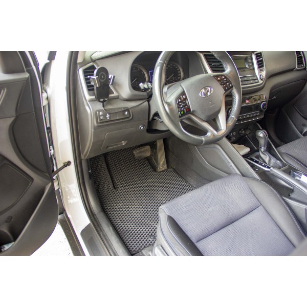 Фото - EVA килимки в салон авто передні EVAtech для Tucson Hyundai 2015-2021 3 покоління SUV EU HY33427AV2KH3RBB