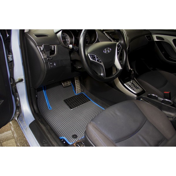 Фото - Килимки з екошкіри в салон авто EVAtech ECO для Elantra (Avante) Hyundai 2011-2015 5 покоління Sedan EU (HY384Z3KH3BBB)