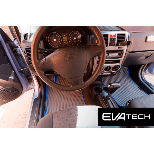 Фото - EVA килимки в салон авто EVAtech для Getz Hyundai 2002-2011 1 покоління Htb EU HY386CV5SGB