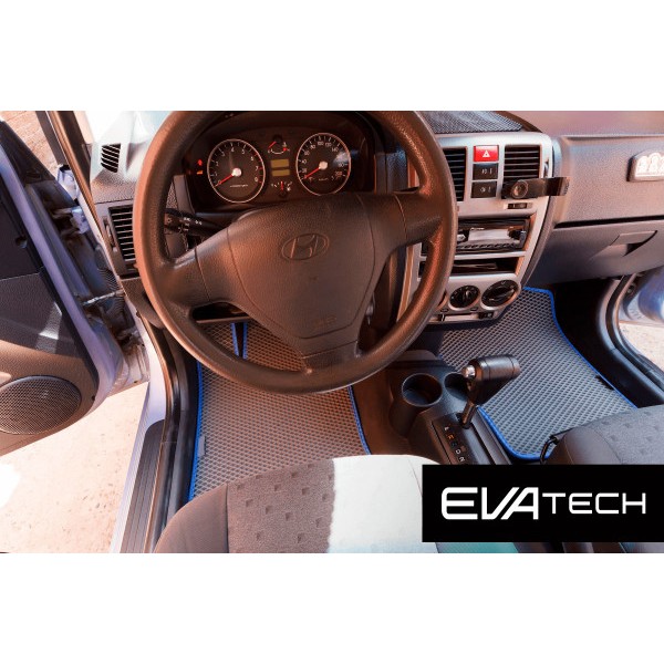 Фото - Коврики из экокожи в салон авто EVAtech ECO для Getz Hyundai 2002-2011 1 поколение Htb EU HY386CV5BBB