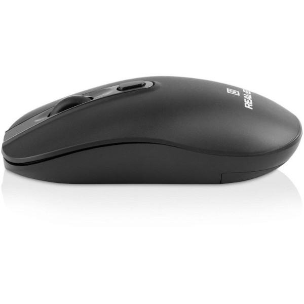 Фото - Мышь беспроводная REAL-EL RM-350W Black (EL123200043)