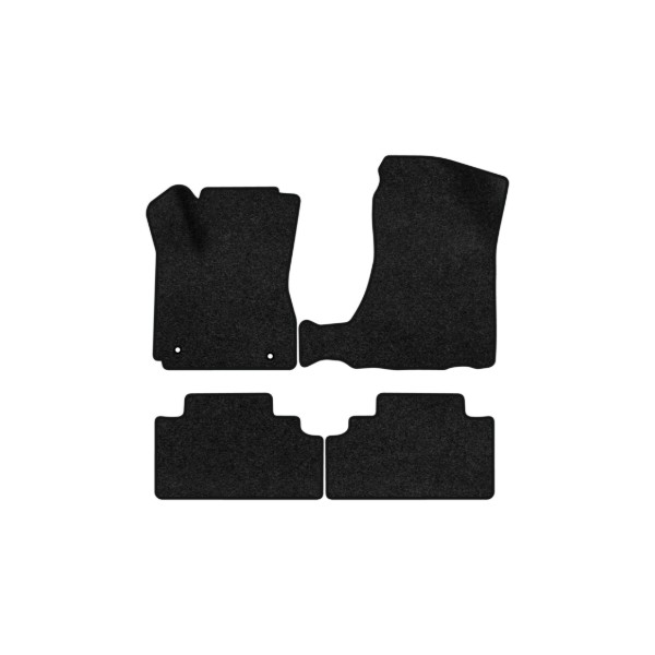 Фото - Коврики ворсовые в салон авто EVAtech Premium для Hyundai Tucson (JM) AT 2004-2010 1 поколение SUV Korea черный кант HY43594PDC4TL2VPB