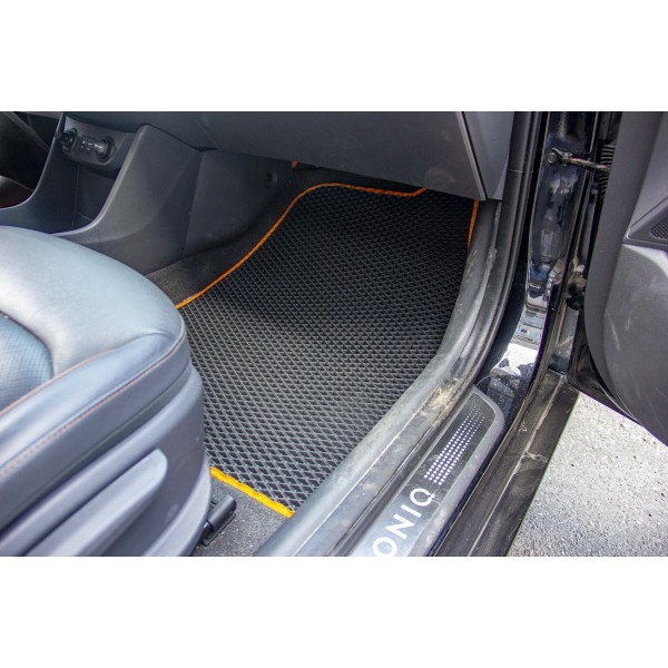 Фото - EVA килимки в салон авто EVAtech для Ioniq Electric Hyundai 2016-2019 1 покоління Htb EU HY43781C5LA3RBB