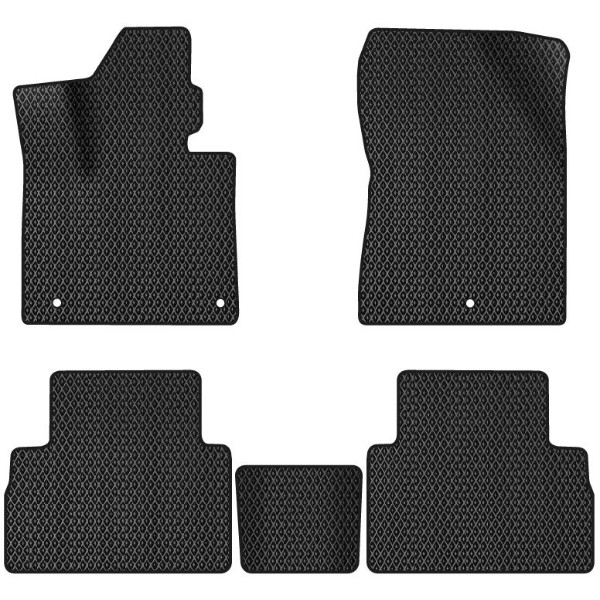 Фото - EVA коврики в салон авто EVAtech для Santa FE (TM) 7 seats Restyling Hyundai 2020-2023 4 поколение SUV USA HY44143CD5KH3RBB