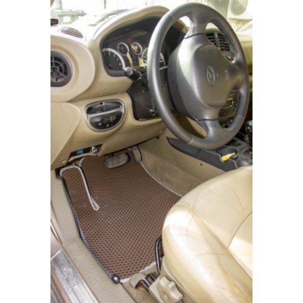 Фото - EVA коврики в салон авто EVAtech для Santa FE (SM) Hyundai 2001-2006 1 поколение SUV EU HY51500CV5RBB