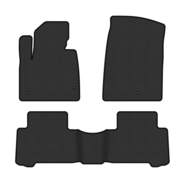 Фото - EVA коврики в салон авто EVAtech для Grand Santa FE (NC) 7 seats Hyundai 2012-2017 3 поколение SUV EU HY52584Z3LA3RBB