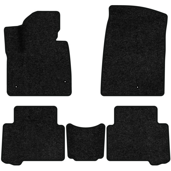 Фото - Килимки ворсові в салон авто EVAtech Standard для Hyundai Grand Santa FE (NC) 7 seats 2012-2017 3 покоління SUV EU чорний кант HY52584CD5LA3VEB