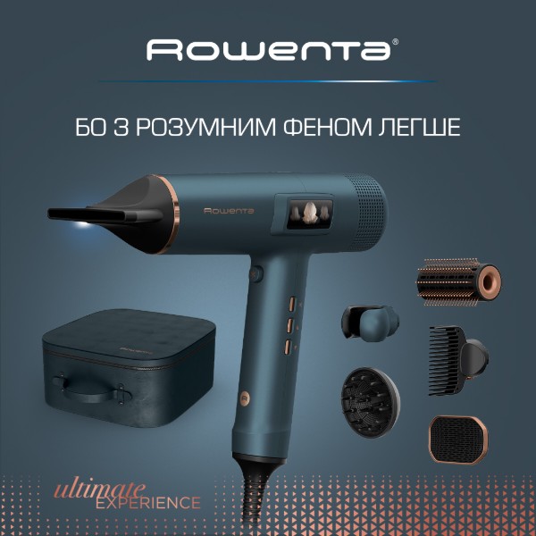 Фото - Уцінка - Фен Rowenta Maestria HY9430E0 з розумною технологією FOR YOU серії Ultimate Experience