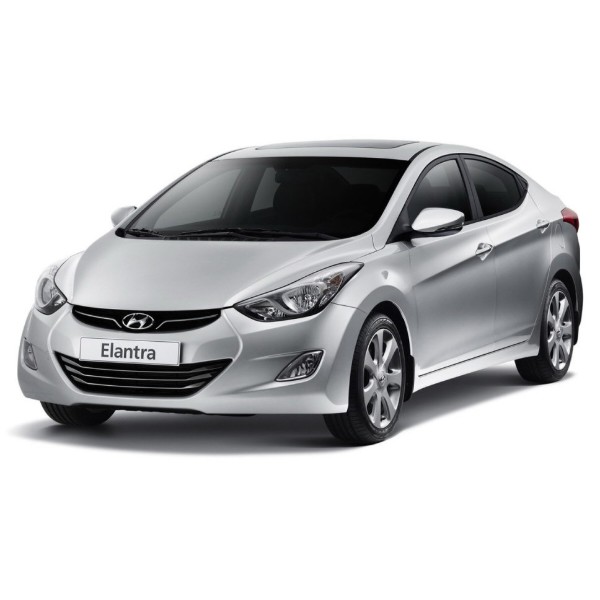 Фото - Коврик из экокожи в багажник авто EVAtech ECO для Elantra (Avante) Hyundai 2011-2015 5 поколение Sedan EU HY384B1BBB