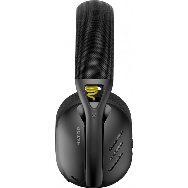 Фото - Гарнітура бездротова ігрова Hator Hyperpunk 2 Wireless Tri-mode Black (HTA-855)