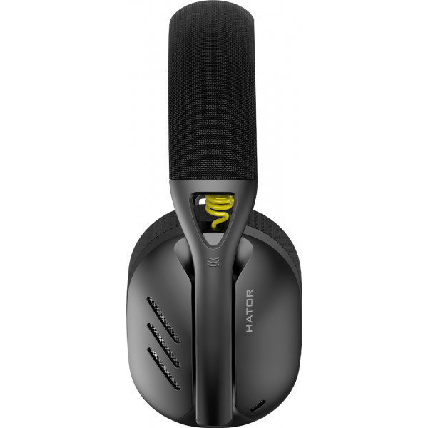 Фото - Гарнітура бездротова ігрова Hator Hyperpunk 2 Wireless Tri-mode Black (HTA-855)