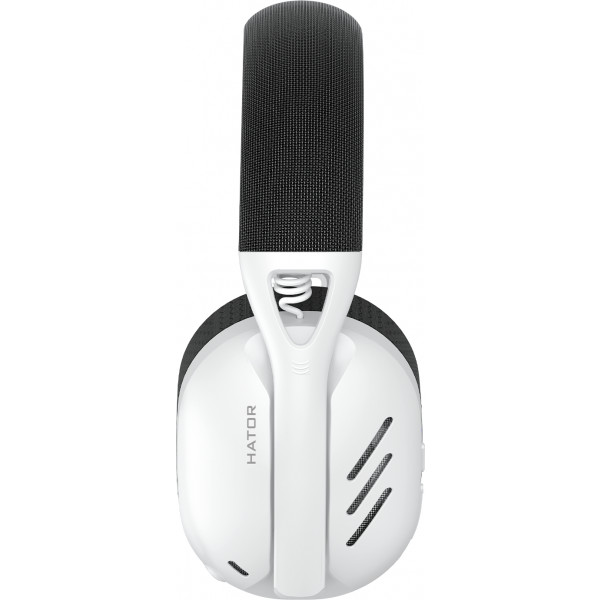 Фото - Гарнітура бездротова ігрова Hator Hyperpunk 2 Wireless Tri-mode Black/White (HTA-856)