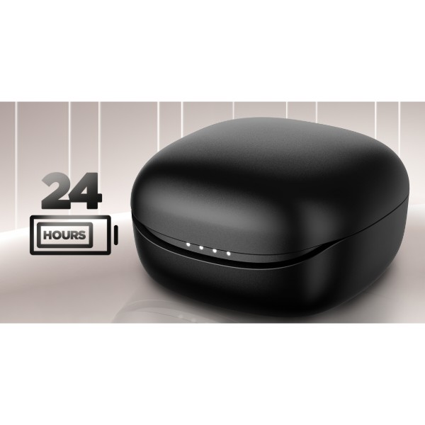 Фото - Наушники вкладыши беспроводные TWS Hator Hyреrpunk Truedots HD Black (HTA-411)