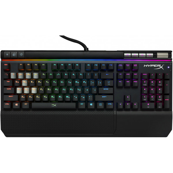 Фото - Клавіатура дротова ігрова HyperX Alloy Elite RGB Cherry MX Blue (HX-KB2BL2-RU/R1) Фото - Клавіатура дротова ігрова HyperX Alloy Elite RGB Cherry MX Blue (HX-KB2BL2-RU/R1)