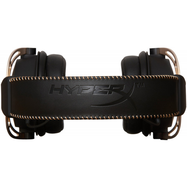 Фото - Гарнітура дротова ігрова HyperX Cloud Alpha Gold (HX-HSCA-GD/NAP)