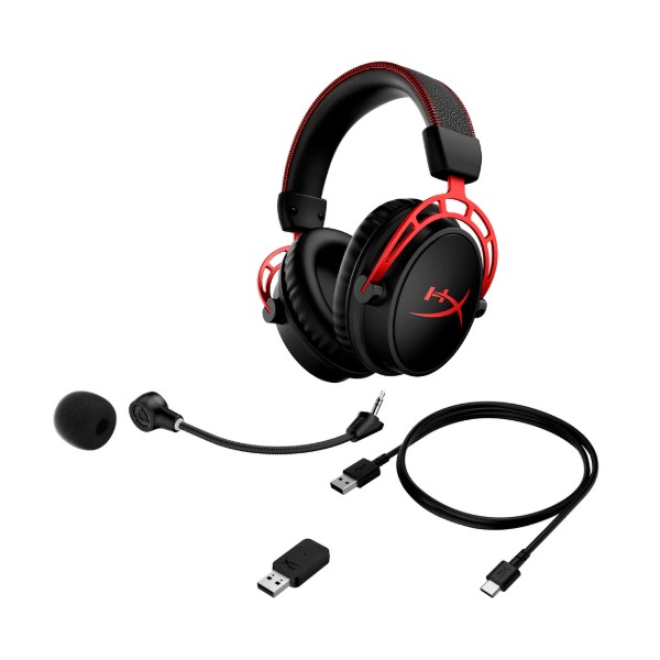 Фото - Гарнітура бездротова ігрова HyperX Cloud Alpha Wireless (4P5D4AA)