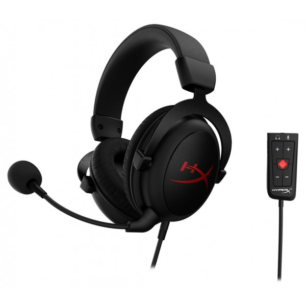 Фото - Гарнітура дротова ігрова HyperX Cloud Core + 7.1 (HX-HSCC-2-BK/WW)