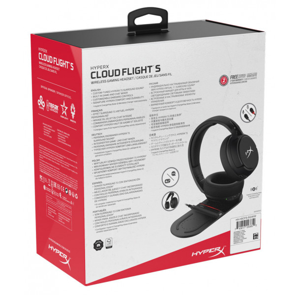 Kupiti Garnitura Bezdrotova Igrova Hyperx Cloud Flight S Hx Hscfs Sg Ww Za Nizkoyu Cinoyu V Kiyevi Ukrayini Najnizhcha Cina Na Hyperx Cloud Flight S Hx Hscfs Sg Ww V Internet Magazini Comfy Komfi