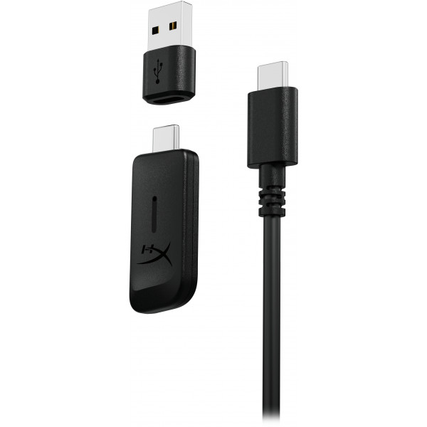 Фото - Гарнитура беспроводная игровая HyperX Cloud III Wireless Black-Red (77Z46AA)