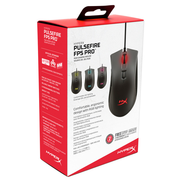 Фото - Мышь проводная игровая HyperX Pulsefire FPS Pro RGB Gaming (HX-MC003B)