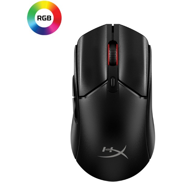 Фото - Мышь беспроводная игровая HyperX Pulsefire Haste 2  Core Wireless Black (8R2E6AA)