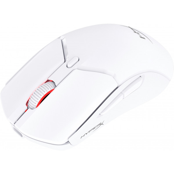 Фото - Мышь беспроводная игровая HyperX Pulsefire Haste 2 Mini Wireless White (7D389AA)