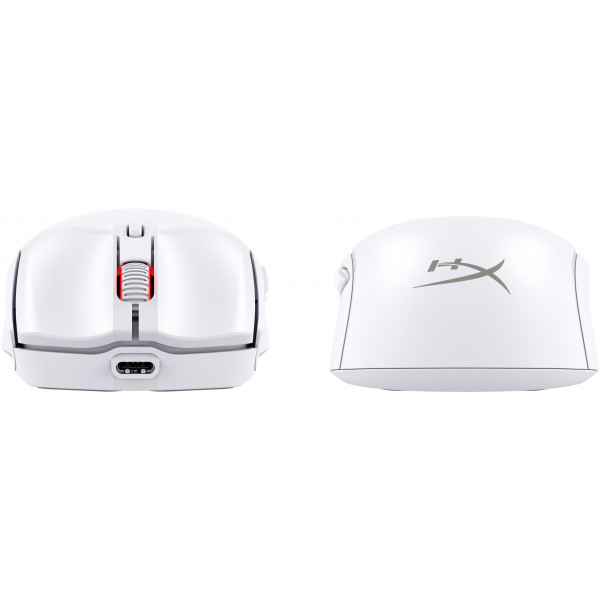Фото - Мышь беспроводная игровая HyperX Pulsefire Haste 2 Mini Wireless White (7D389AA)