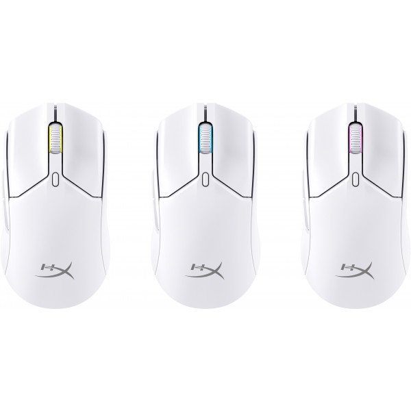 Фото - Мышь беспроводная игровая HyperX Pulsefire Haste 2 Mini Wireless White (7D389AA)