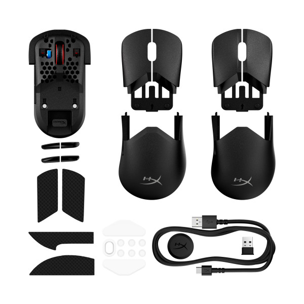 Фото - Миша бездротова ігрова HyperX Pulsefire Saga Pro Black (A2PB2AA)