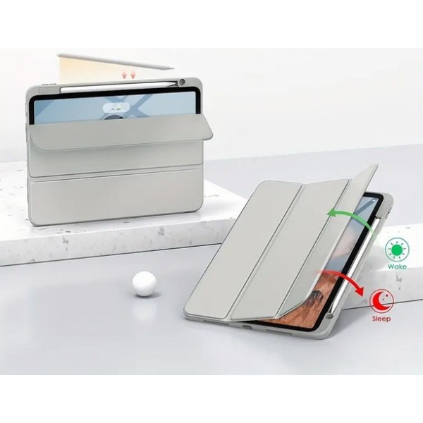 Фото - Чехол для планшета BeCover Soft Edge TPU с креплением Apple Pencil for Apple iPad Air 11" M4 2026 Gray (715258)