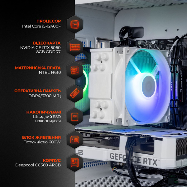 Фото - Системный блок Expert PC Ultimate (I12400F.32.S1.5060.A6341)