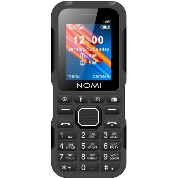 Фото - Мобільний телефон Nomi i1850 Black