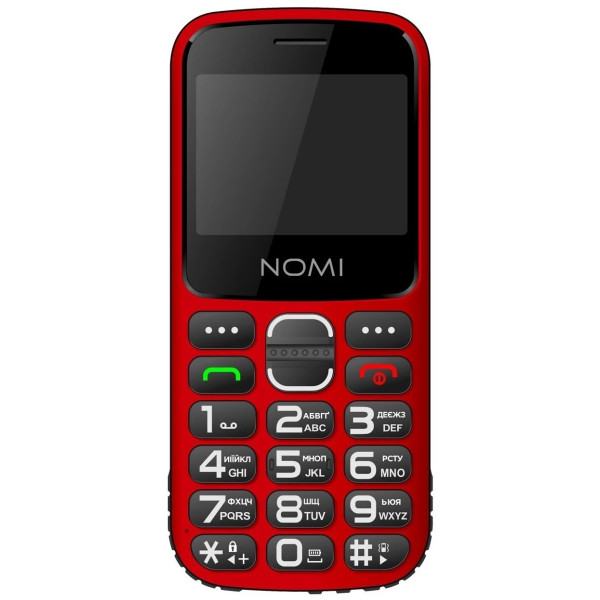 Фото - Мобильный телефон Nomi i2320 Dual Sim Red