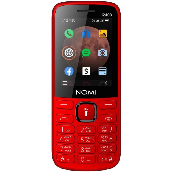 Фото - Мобільний телефон Nomi i2403 Red