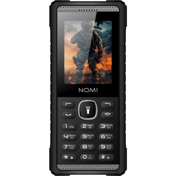 Фото - Уцінка - Мобільний телефон Nomi i2420 Black-grey