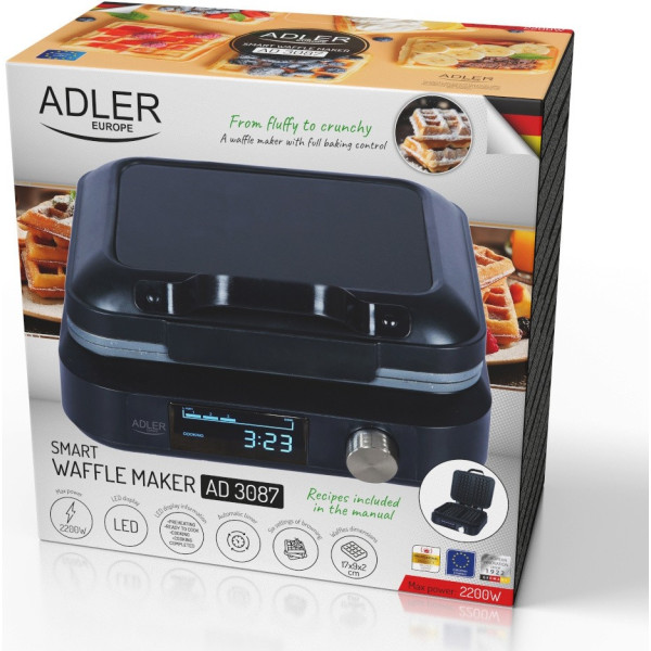 Фото - Вафельниця Adler AD 3087
