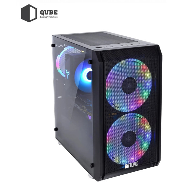Фото - Системний блок QUBE QB i5 14400F RTX 5060 Ti 16GB NM 321010Win (i514400FRTX5060TI16GBNM321010Win)